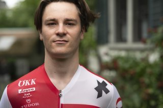 Une belle étape pour Mauro Schmid KEYSTONE/ENNIO LEANZA